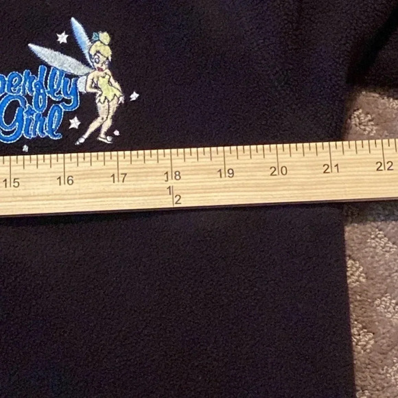 Awesome tinker bell fleece half zip pullover 
Closet 1 - Picture 6 of 10
